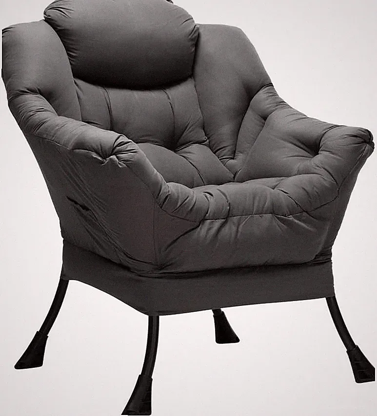 Large Fabric Large Lazy Chair for Living/Bed Room Accent Reading Chair Lounging!