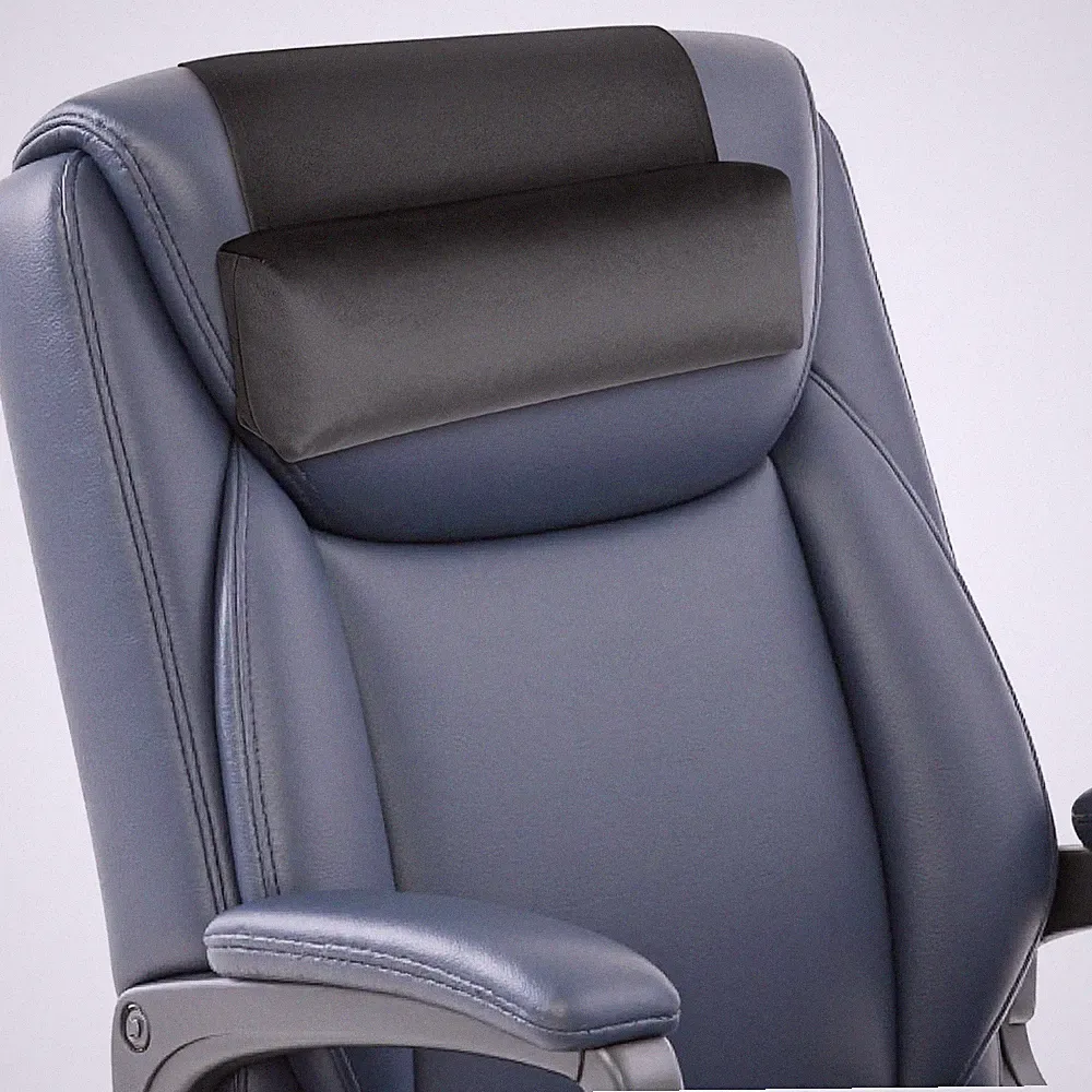 Velvet Neck & Head Pillow for Recliner Chair, Small Ergonomic Cervical Pillow...