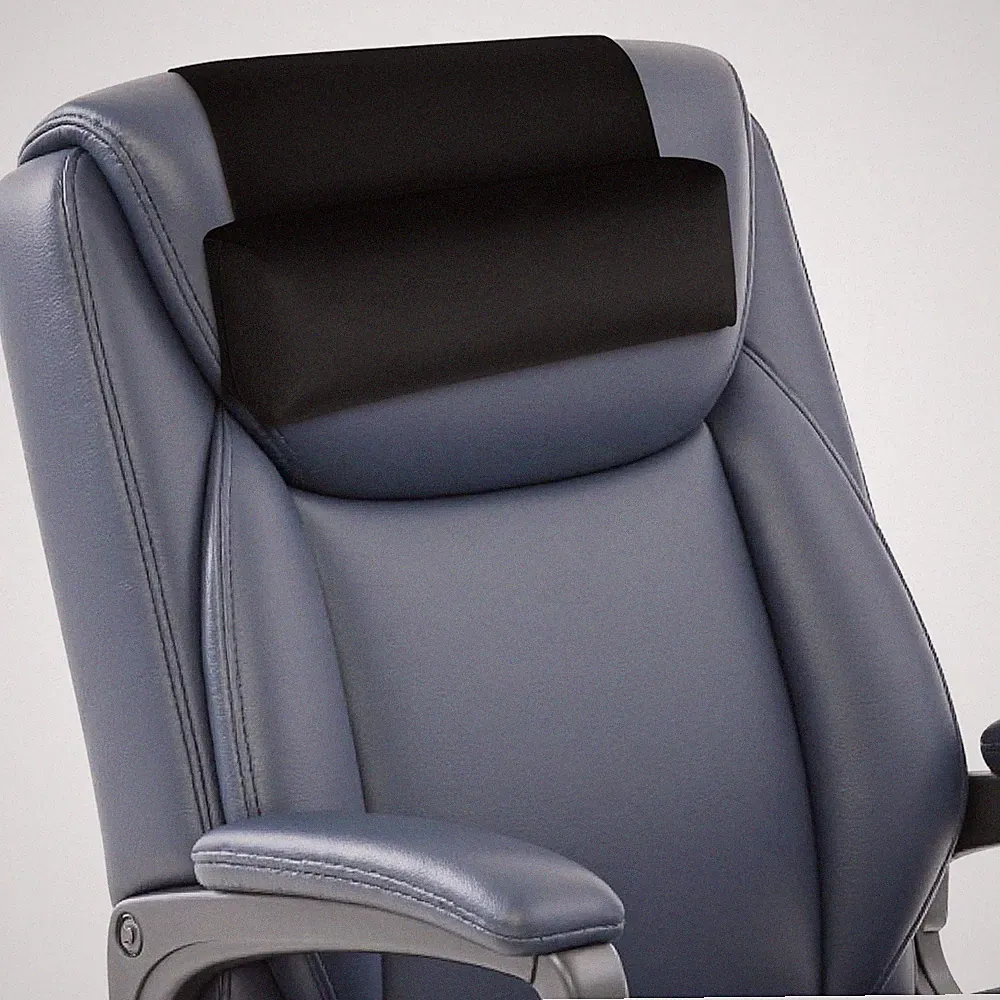 Velvet Neck & Head Pillow for Recliner Chair, Small Ergonomic Cervical Suppor...